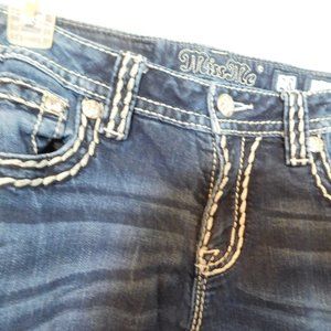 MISS ME CHLOE BOOT CUT... WAIST 28X 34LONG